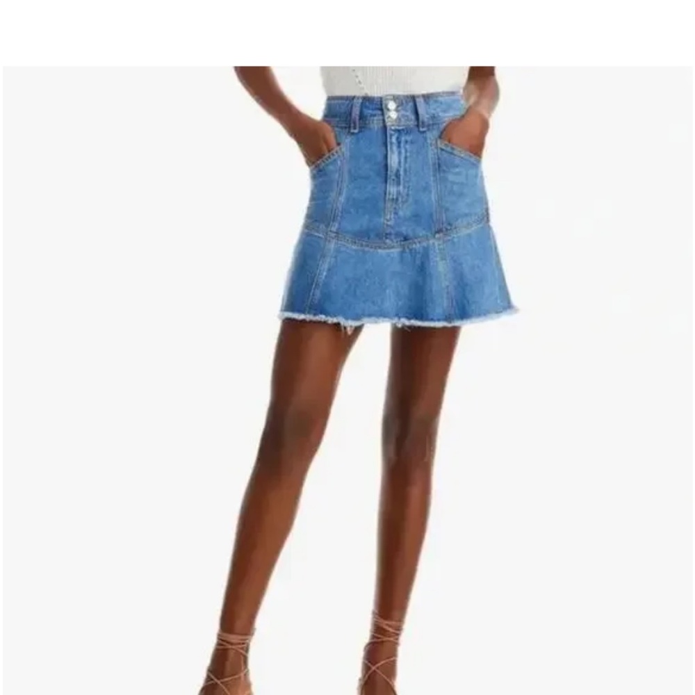 Veronica Beard Denim Lavelle Skirt